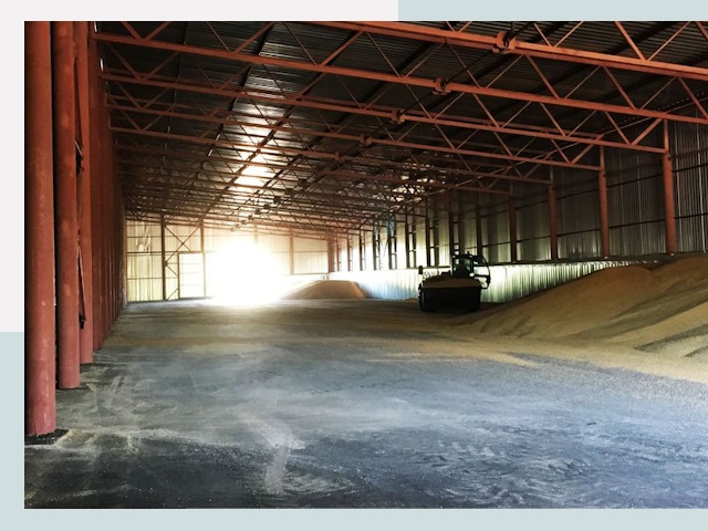 Строительство зернохранилищ в Мурманске