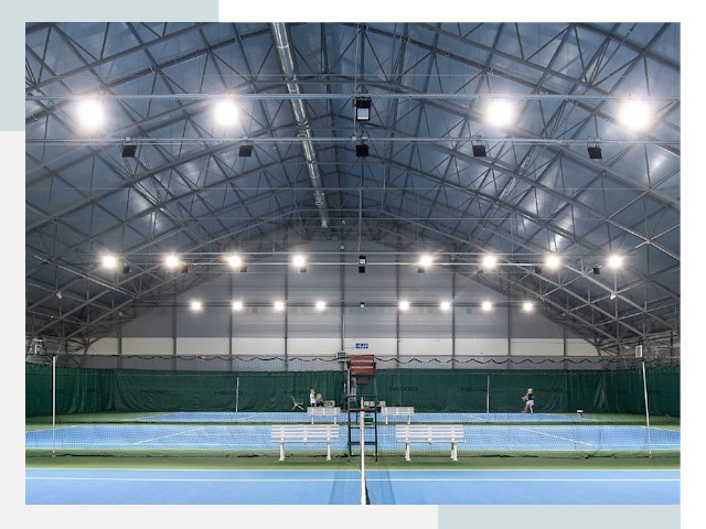 Строительство теннисных кортов в Мурманск от 617 руб.