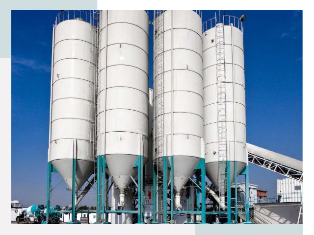 Строительство цементных силосов в Мурманске