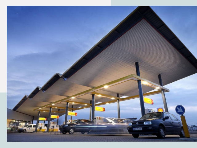 Навесы для АЗС в Мурманск от 617 руб. - Защита и комфорт