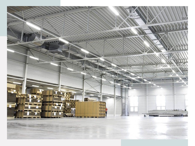 Освещение ангаров в Мурманске