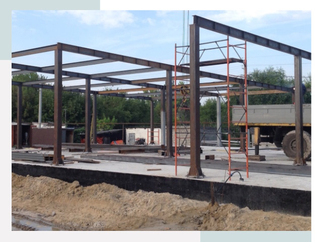 Фундамент для ангаров в Мурманске